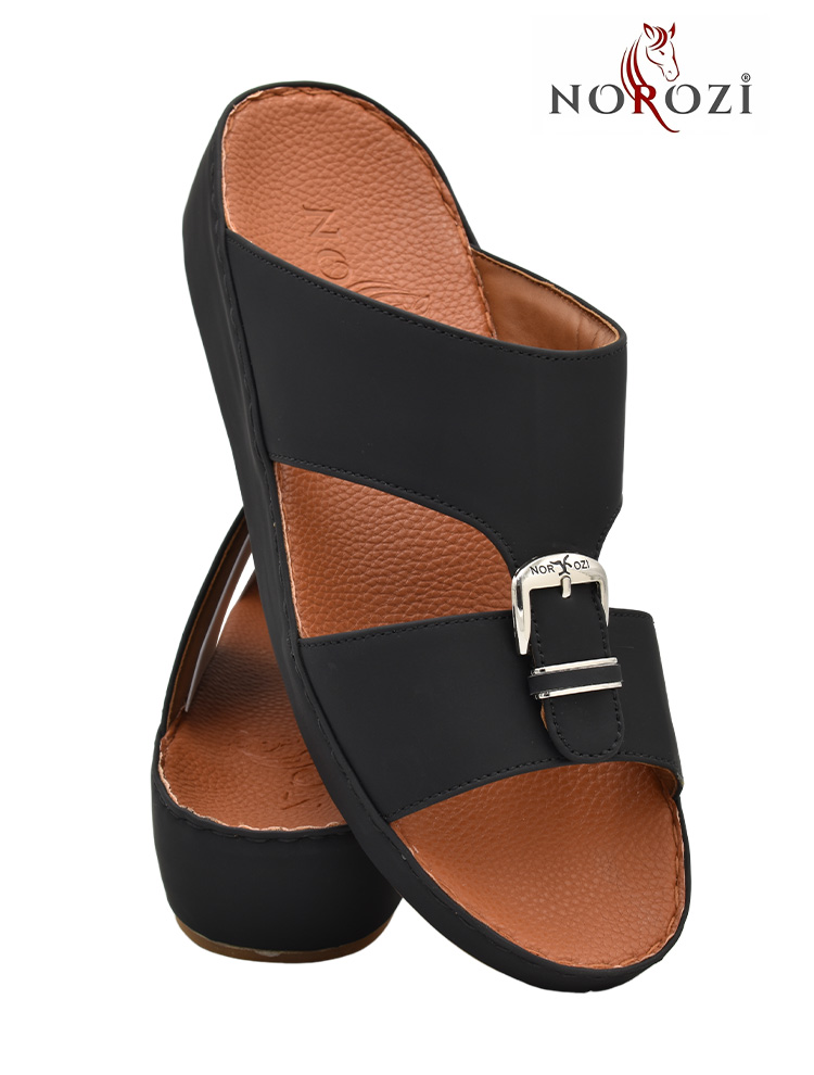 Norozi-[NR59]-040-Black-Gents-Sandal-6