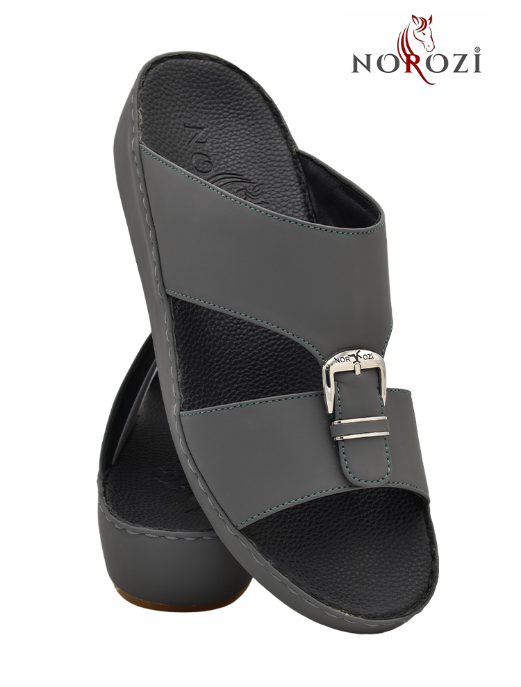 Norozi-[NR61]-040-Grey-Gents-Sandal-6