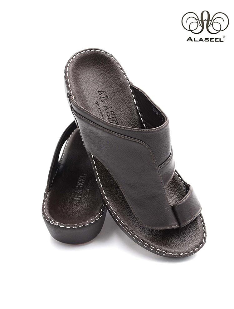 Al-Aseel-3001-Full-Brown-Gents-Sandal-6