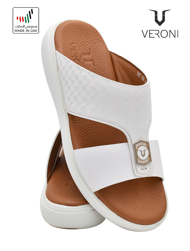 Veroni-[V412]-VHT-164-White-Gents-Sandal-6