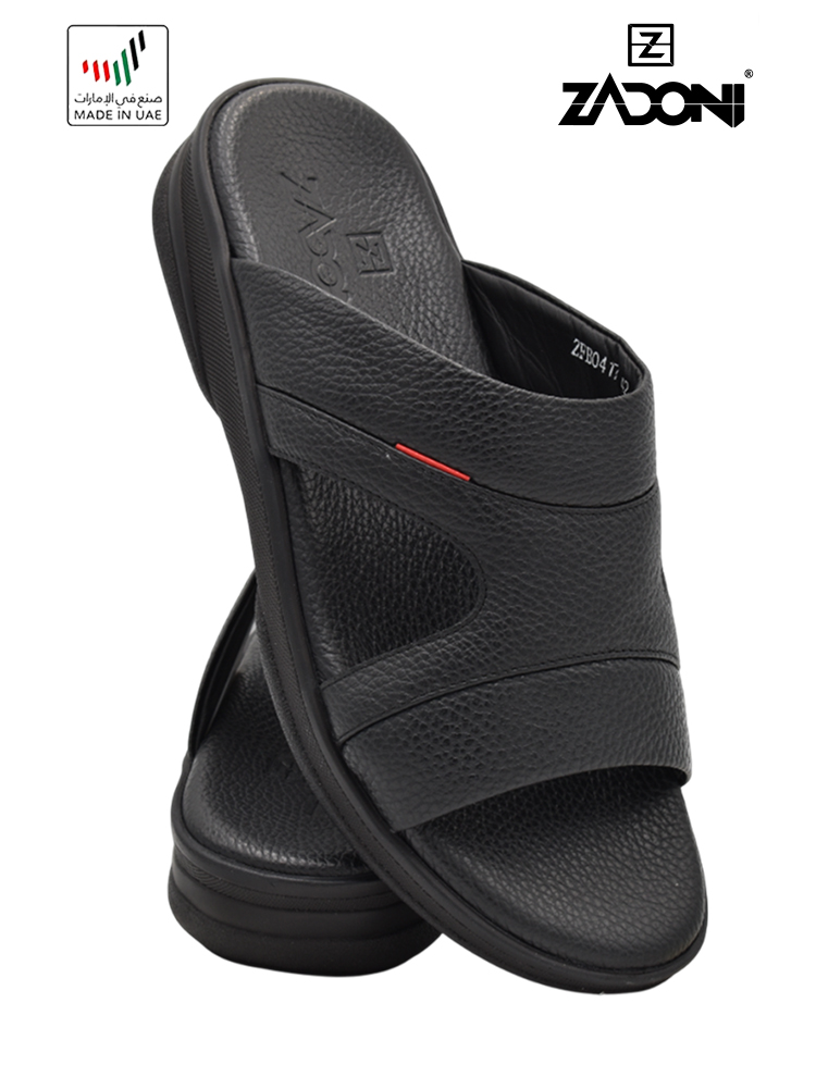 ZADONI [ZA42] ZFB0417 Black Gents Sandal