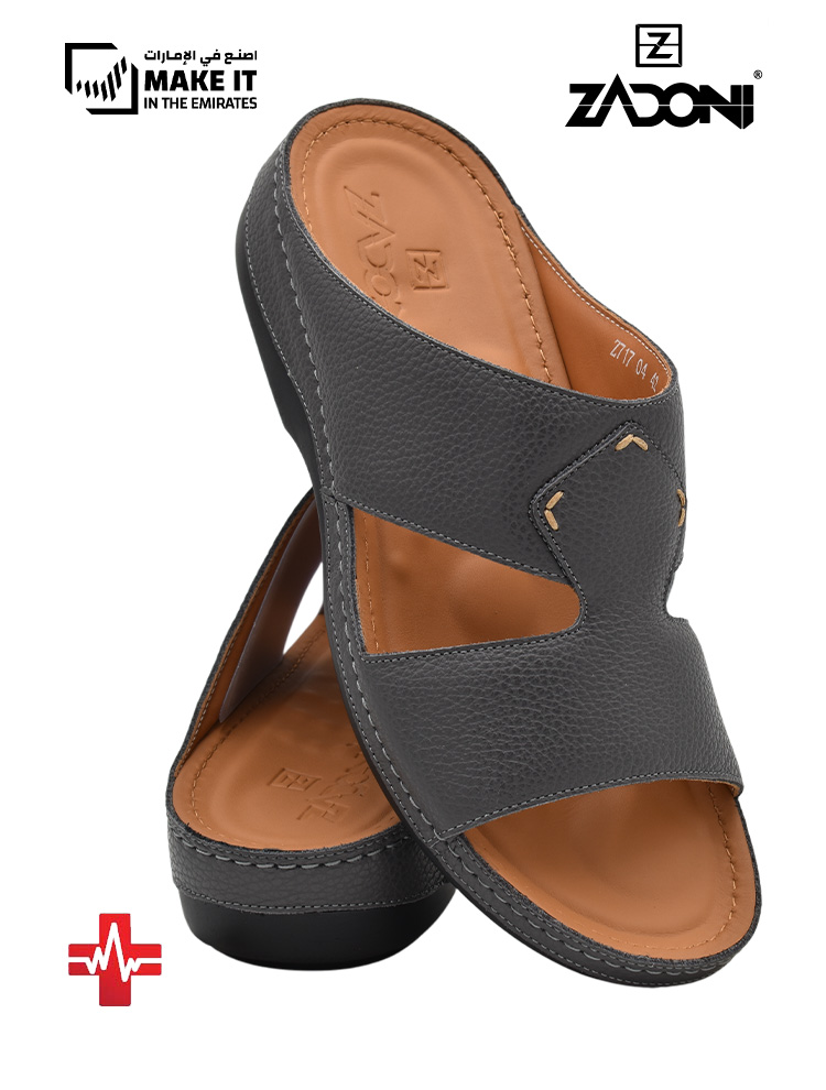 ZADONI-[ZA192]-Z71704-Grey-Gents-Sandal-6