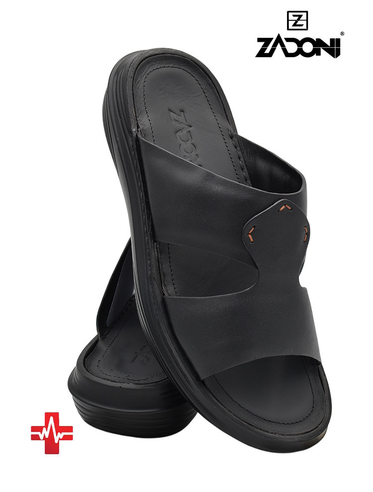ZADONI-[ZA204]-Z-18-Black-Gents-Sandal-6