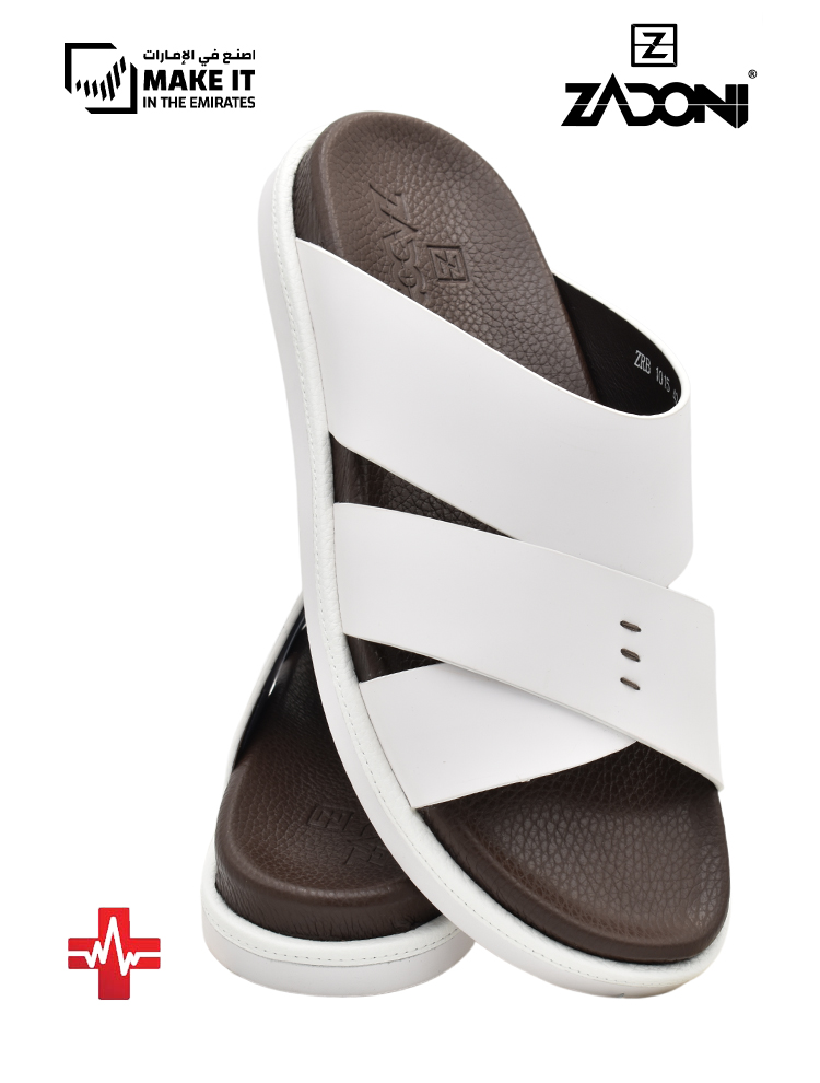 ZADONI-[ZA194]-ZRB-1015-White-Gents-Sandal-6