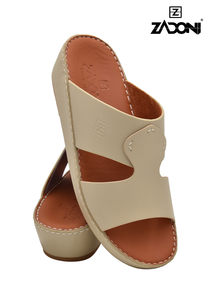 ZADONI [ZA218] Z-04 Beige Gents Sandal