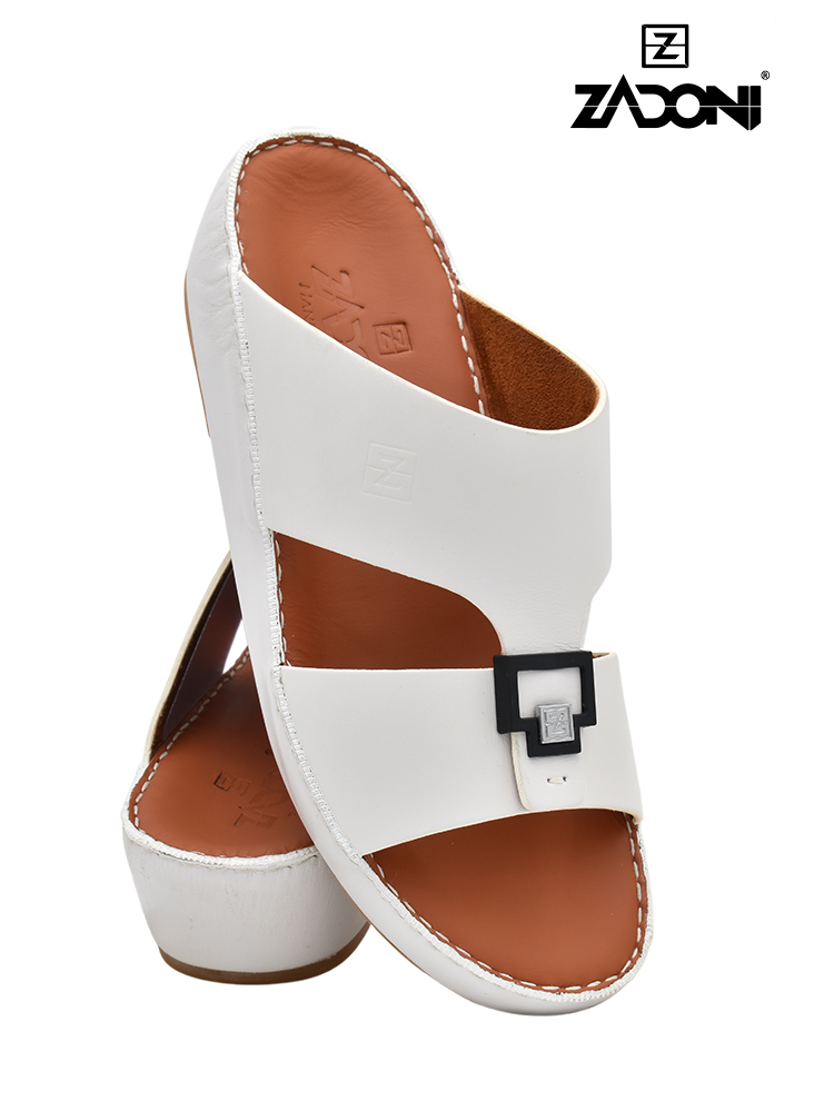 ZADONI-[ZA220]-Z-03-White-Gents-Sandal-6