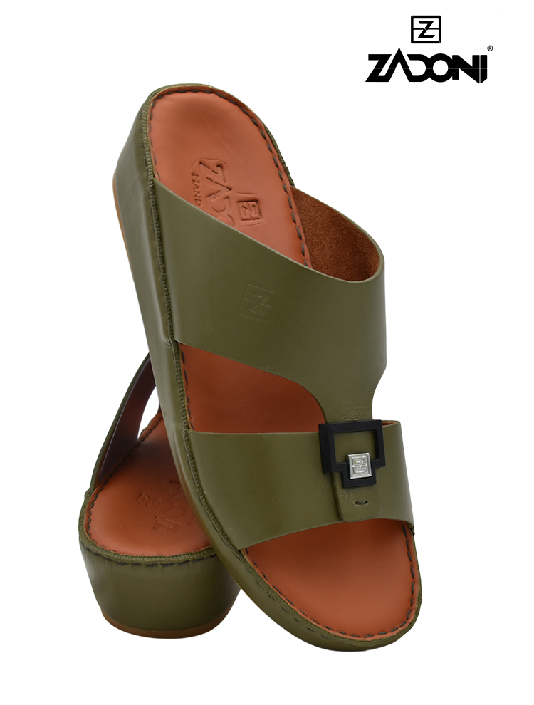 ZADONI-[ZA226]-Z-03-Olive-Gents-Sandal-6