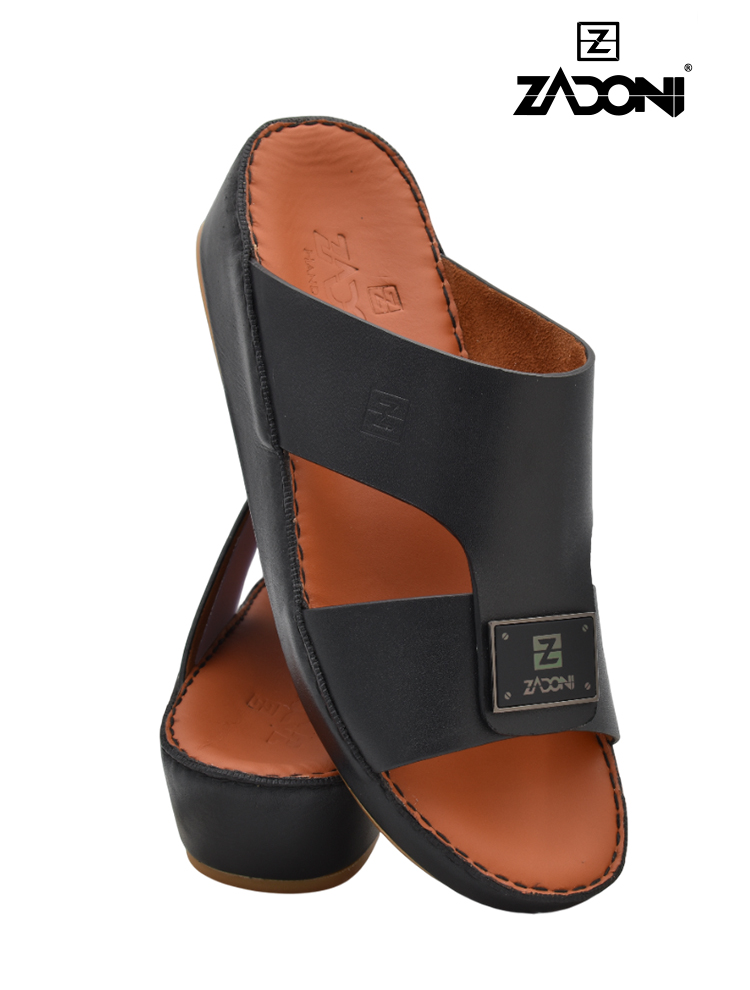 ZADONI [ZA236] Z-10 Black Gents Sandal