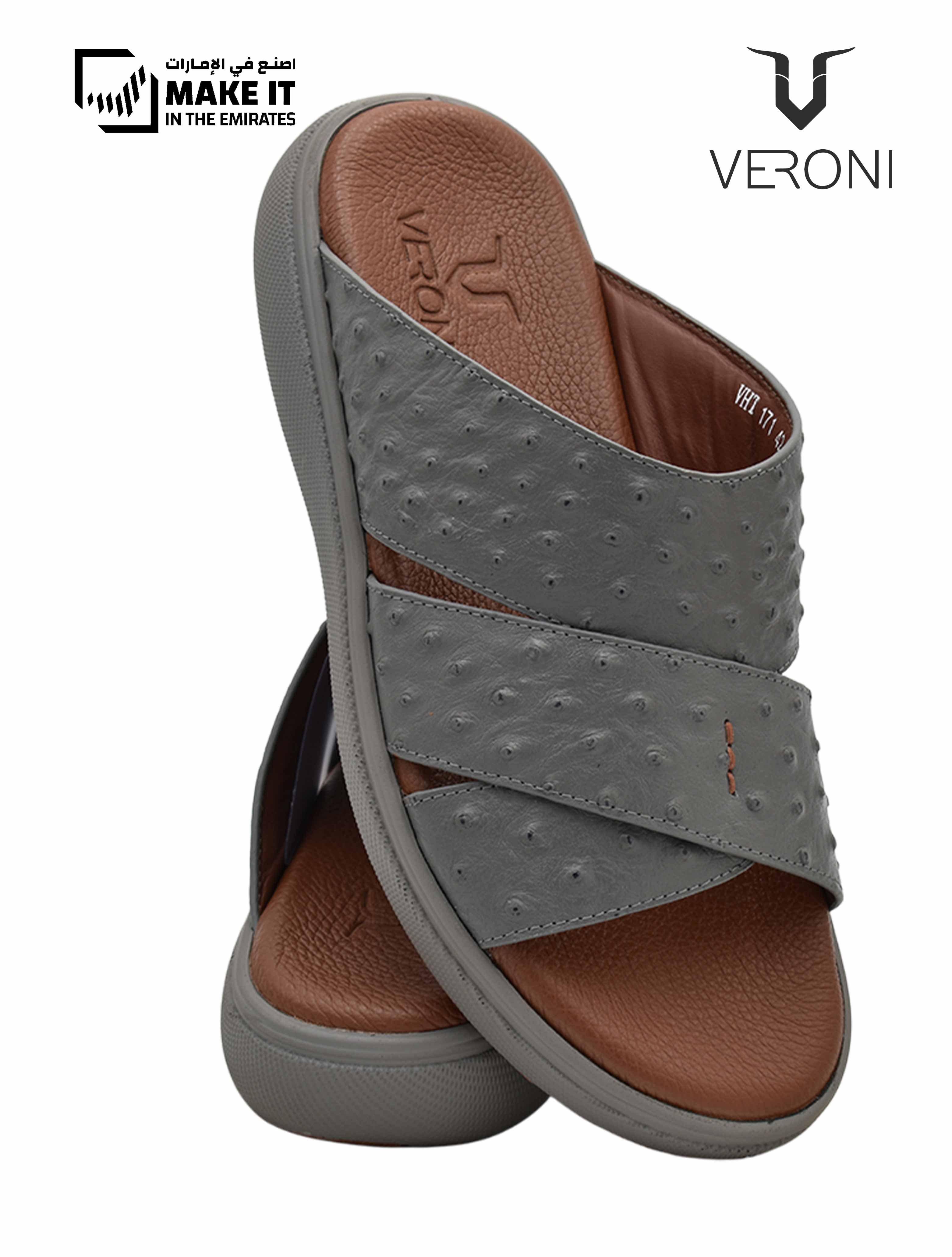 Veroni-[V426]-VHT-171-Grey-Gents-Sandal-6