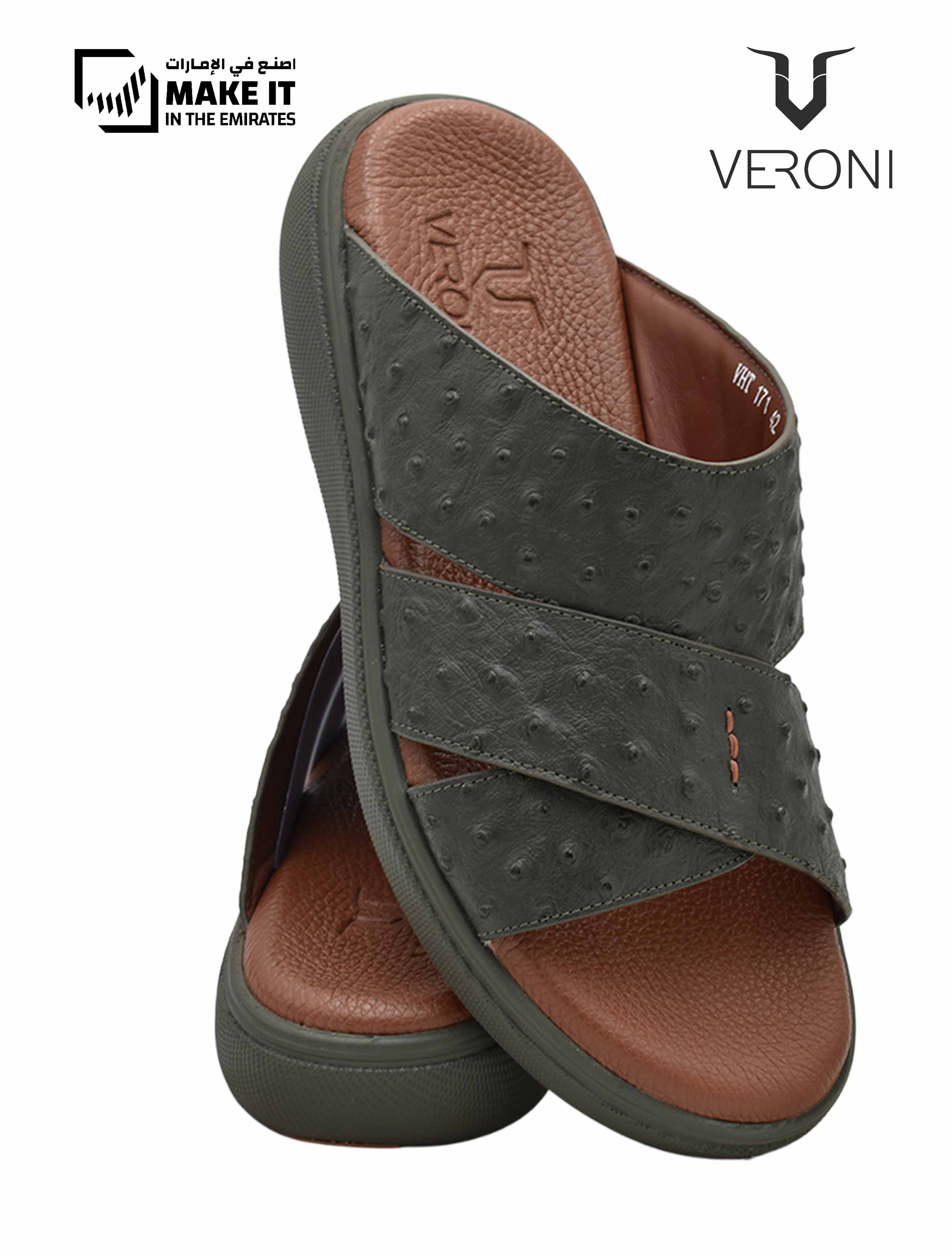 Veroni-[V428]-VHT-171-Olive-Gents-Sandal-6