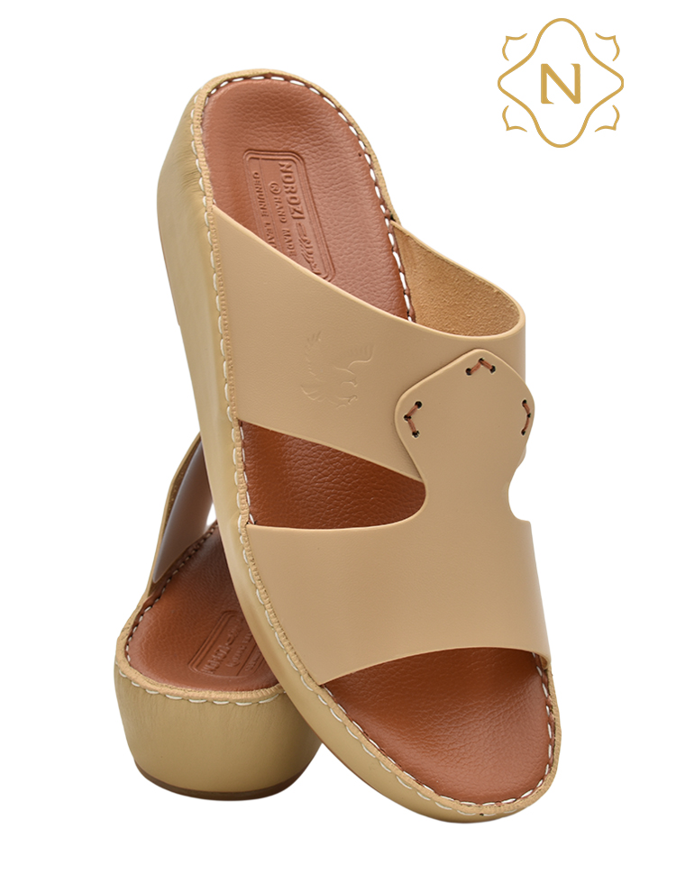 Norozi [NR149] 003 Beige Gents Sandal