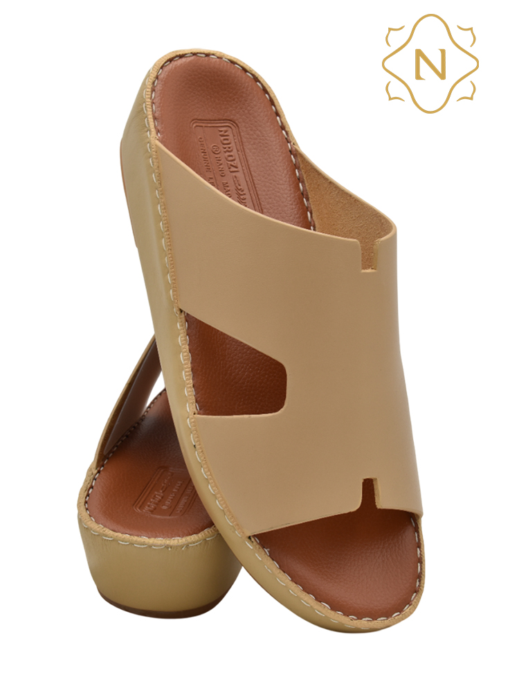 Norozi-[NR156]-005-Beige-Gents-Sandal-6