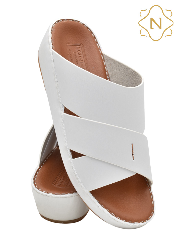 Norozi-[NR162]-011-White-Gents-Sandal-6