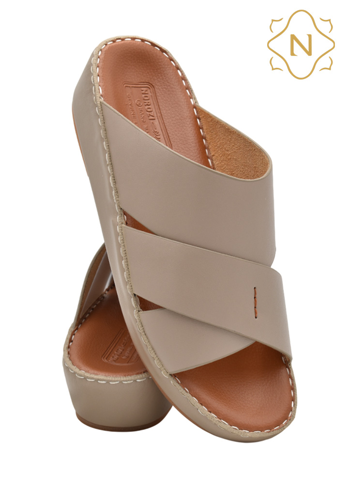 Norozi-[NR165]-011-Vanilla-Gents-Sandal-6