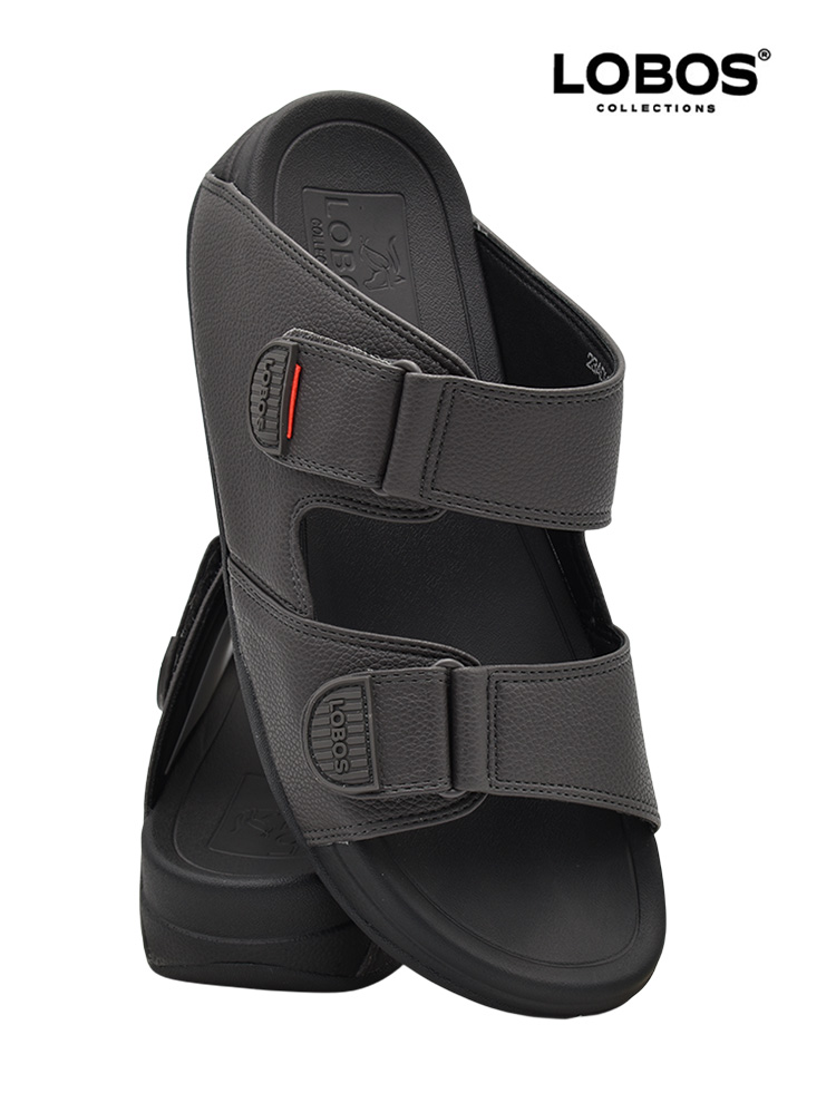 LOBOS-[OB16]-23AD1-8-Grey-Gents-Sandal-6