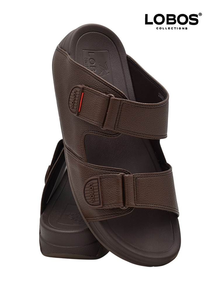 LOBOS-[OB17]-23AD1-2-Brown-Gents-Sandal-6