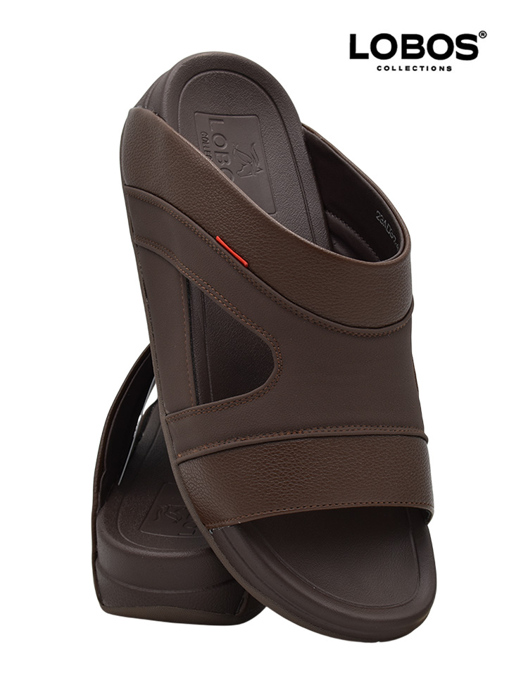 LOBOS-[OB22]-23AD3-2-Brown-Gents-Sandal-6