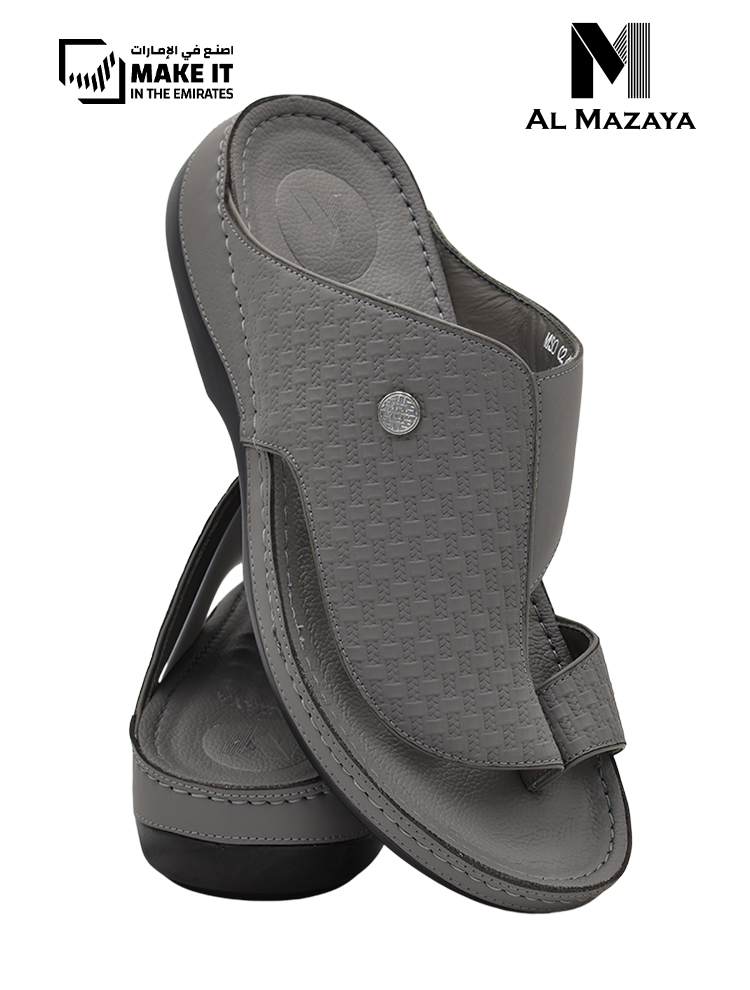 AL-MAZAYA-[MZ79]-MSO-02-Grey-Gents-Sandal-6