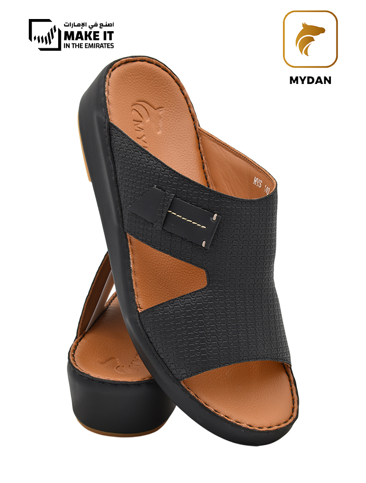 MYDAN-[MD134]-MYS-140-Black-Gents-Sandal-6