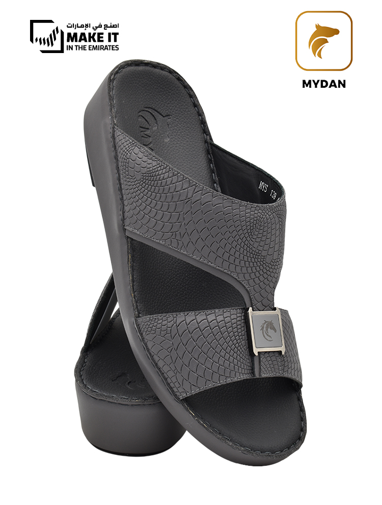 MYDAN-[MD138]-MYS-139-Grey-Gents-Sandal-6