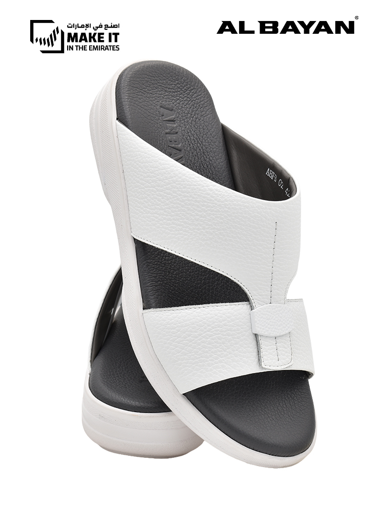 AL-BAYAN-[AB21]-ABFB-02-White-Gents-Sandal-6