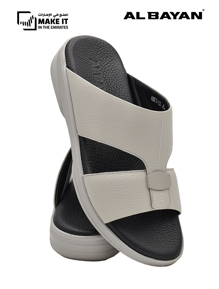 AL-BAYAN-[AB23]-ABFB-02-Light-Grey-Gents-Sandal-6