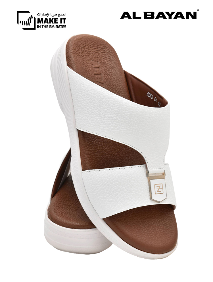 AL-BAYAN-[AB29]-ABFB-04-White-Gents-Sandal-6