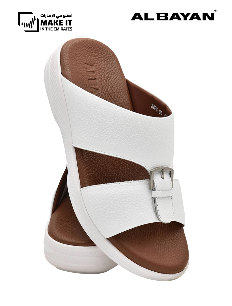 AL-BAYAN-[AB38]-ABFB-06-White-Gents-Sandal-6