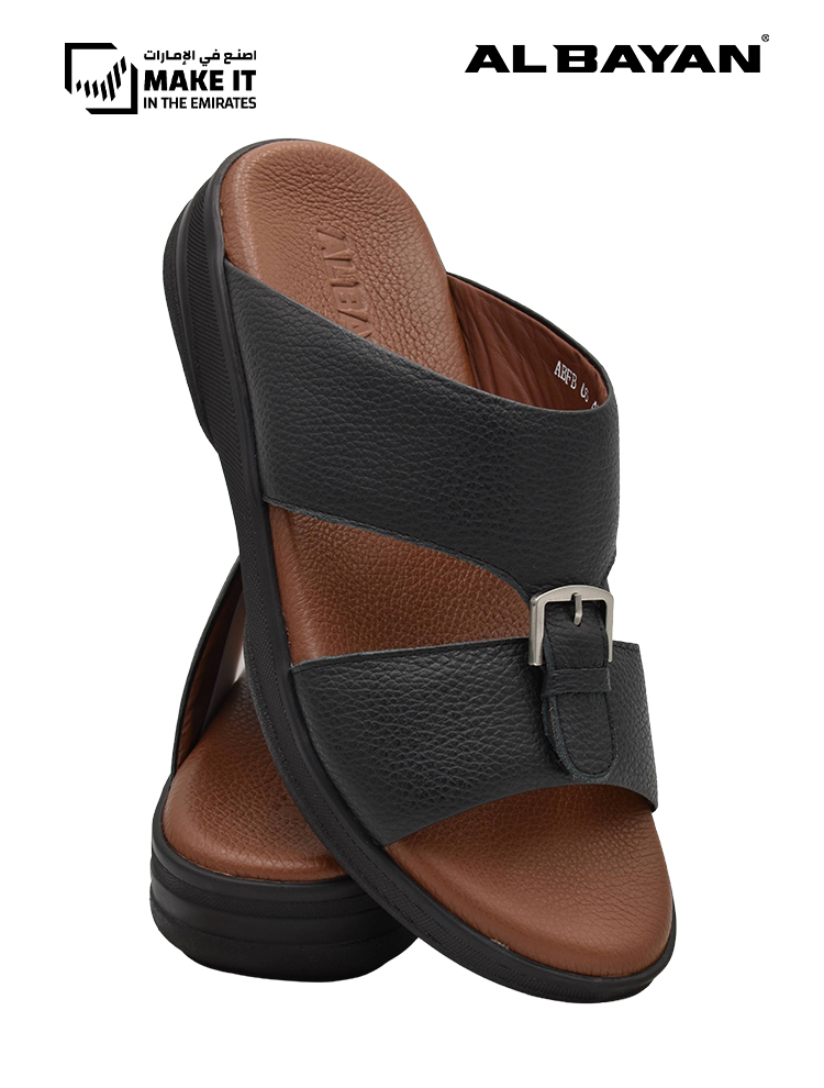 AL-BAYAN-[AB39]-ABFB-06-Black-Gents-Sandal-6