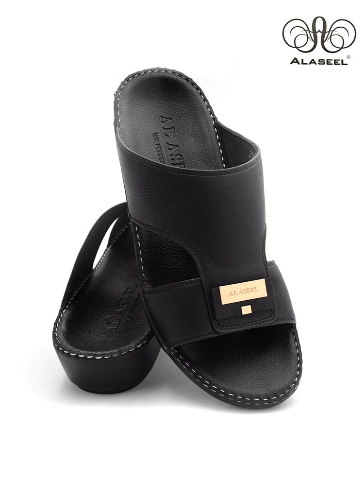 Al-Aseel-2169-Full-Black-Gents-Sandal-6