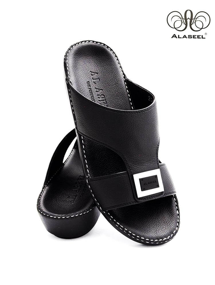 Al-Aseel-2172-Full-Black-Gents-Sandal-6