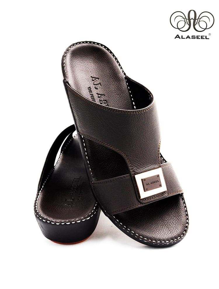 Al-Aseel-2172-Full-Brown-Gents-Sandal-6