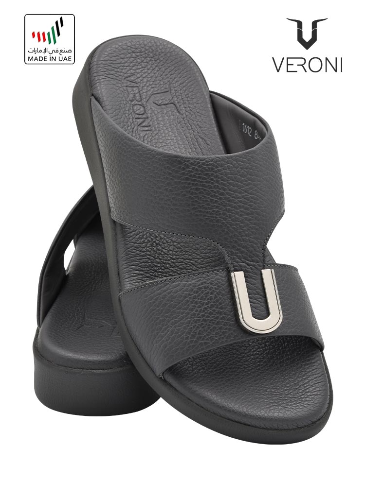 Veroni-[VN58]-1612-84-Full-Grey-Gents-Sandal-6