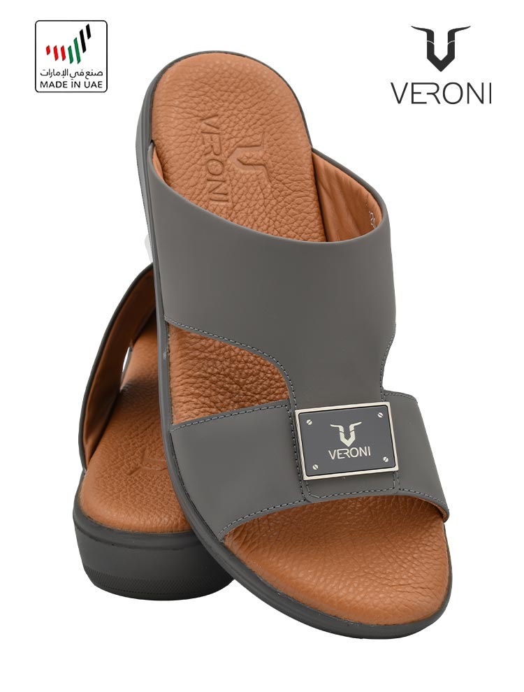 Veroni-[V223]-2201-3-Grey-Gents-Sandal-6