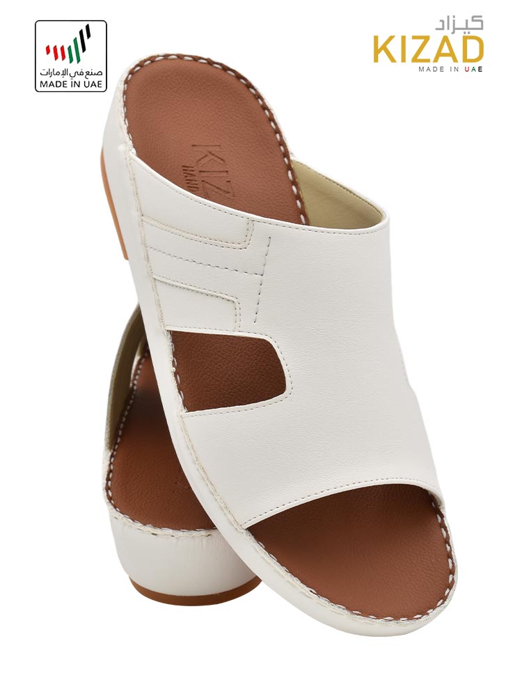 KIZAD-[Z1]-112-White-Gents-Sandal-6