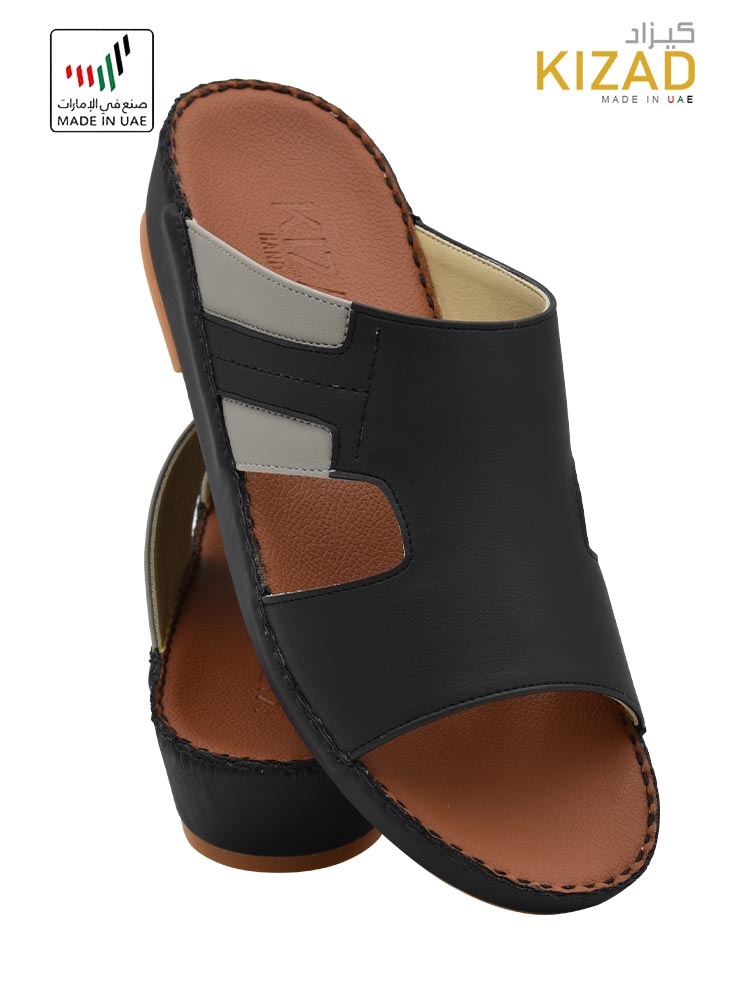 KIZAD-[Z3]-112-Black-Gents-Sandal-6