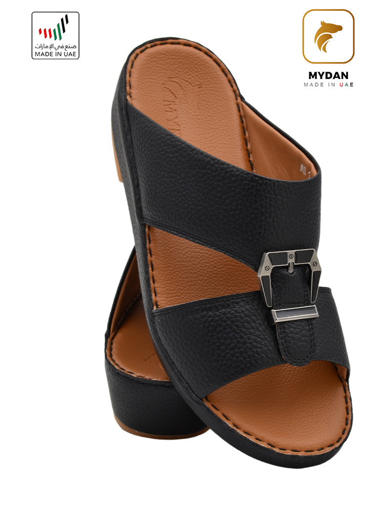 Mydan-[MD81]-MYS-100-Black-Gents-Sandal-6