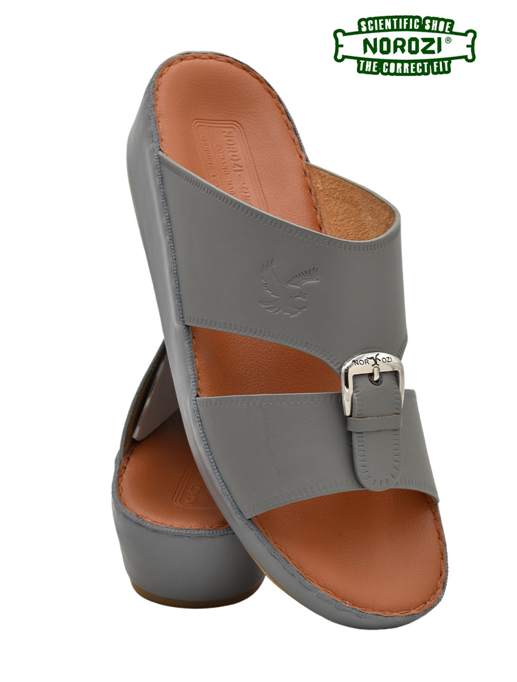 Norozi-[NR17]-022-Grey-Gents-Sandal-6