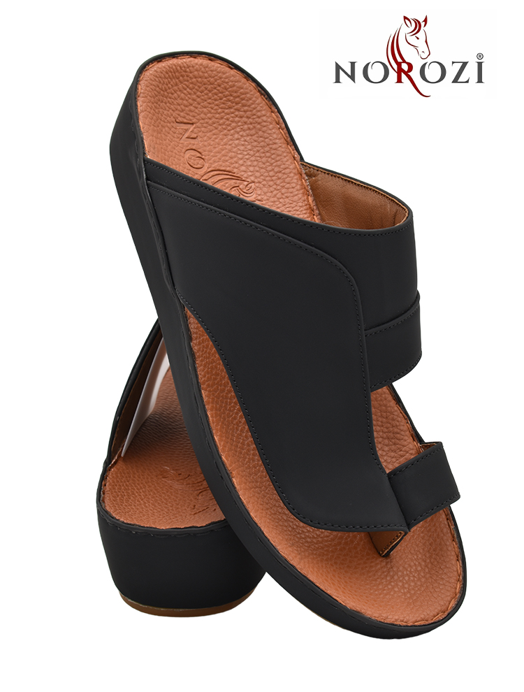 Norozi-[NR53]-032-Black-Gents-Sandal-6